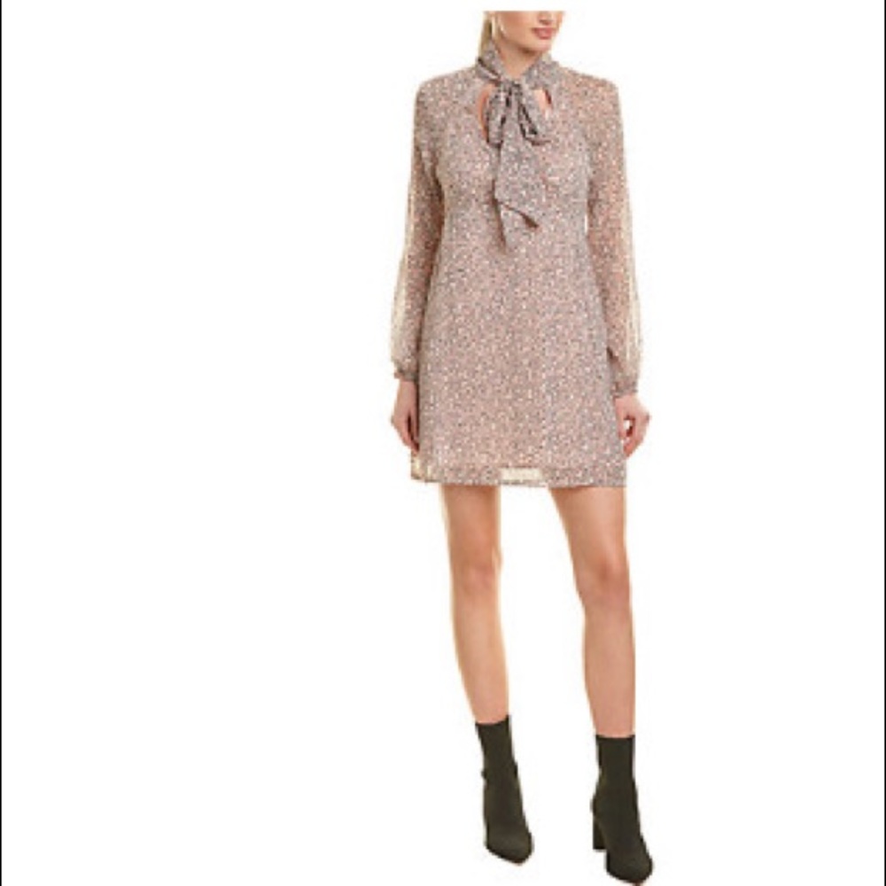 BCBG Pink Pattern Dress - Women’s size M